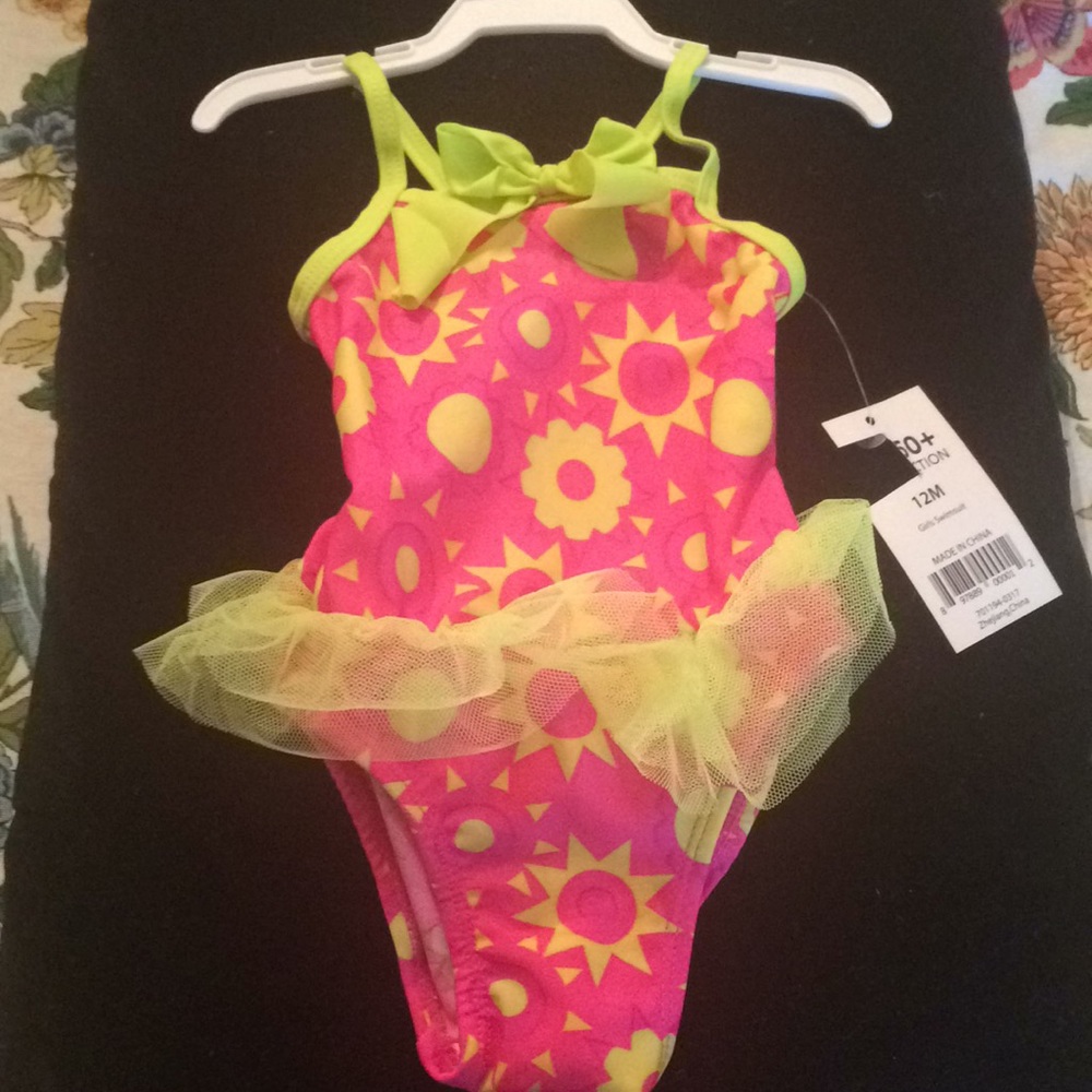 🍁free with purchase Jump’nSplash tutu bathing suit uv 50+ protection